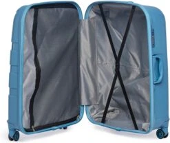 ©TROLLEYZ - Paris No.5 - Reiskoffer - 78cm Met TSA Slot - Dubbele Wielen - 360° Spinners - 100% Polypropyleen - Reiskoffer In Ice Blue 19 ©TROLLEYZ - Paris No.5 - Reiskoffer - 78cm Met TSA Slot - Dubbele Wielen - 360° Spinners - 100% Polypropyleen - Reiskoffer In Ice Blue -Trolley Winkel 1200x1011