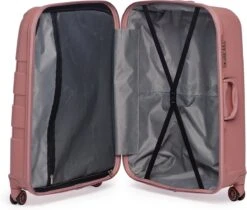 ©TROLLEYZ - Paris No.5 - Reiskoffer - 78cm Met TSA Slot - Dubbele Wielen - 360° Spinners - 100% Polypropyleen - Reiskoffer In Rose Blush 18 ©TROLLEYZ - Paris No.5 - Reiskoffer - 78cm Met TSA Slot - Dubbele Wielen - 360° Spinners - 100% Polypropyleen - Reiskoffer In Rose Blush -Trolley Winkel 1200x1022