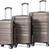 Merax 3-delig Kofferset Met TSA Slot - Trolleyset ABS 40L, 70L & 110 Liter - Goud 2 Merax 3-delig Kofferset Met TSA Slot - Trolleyset ABS 40L, 70L & 110 Liter - Goud -Trolley Winkel 1200x1029