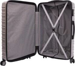 Tobeyz - Kofferset - 3-delig Grijs Handbagage - Verrijdbaar Op 4 Wielen - Stevig ABS - Lichtgewicht, Hardshell -Trolley Winkel 1200x1057