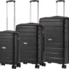 TravelZ Big Bars Kofferset - Trolleyset 3-delig Met TSA-slot - Zwart -Trolley Winkel 1200x1059 2