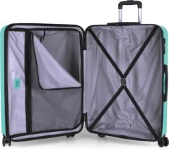 Gabol Harde Koffer / Trolley / Reiskoffer - Open - 77 Cm (XL) - Blauw -Trolley Winkel 1200x1059