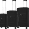 CarryOn Porter ® Kofferset - TSA Trolleyset 3-delig Met OKOBAN - Dubbele Wielen - Zwart -Trolley Winkel 1200x1066 1