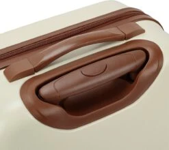 Decent Retro Handbagage Koffer 55 Cm White -Trolley Winkel 1200x1070