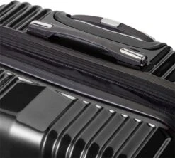 Tesla PC - Reiskoffer - 65 Cm - 4 Wielen - Zwart -Trolley Winkel 1200x1080 7