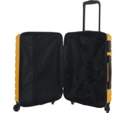 Enrico Benetti Handbagage Koffer Showkoo 52 Yellow -Trolley Winkel 1200x1080 9