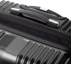 Tesla PC - Reiskoffer - 75 Cm - 4 Wielen - Grijs 14 Tesla PC - Reiskoffer - 75 Cm - 4 Wielen - Grijs -Trolley Winkel 1200x1090