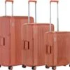 CarryOn Protector Luxe 3-delige Kofferset - Trolleyset Met TSA-kliksloten - Terra -Trolley Winkel 1200x1092