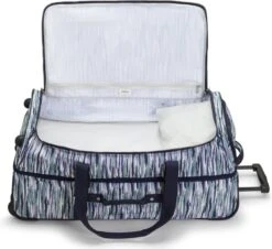 Kipling TEAGAN L Reiskoffer (77 X 40 X 37.5 Cm) - Brush Stripes -Trolley Winkel 1200x1097