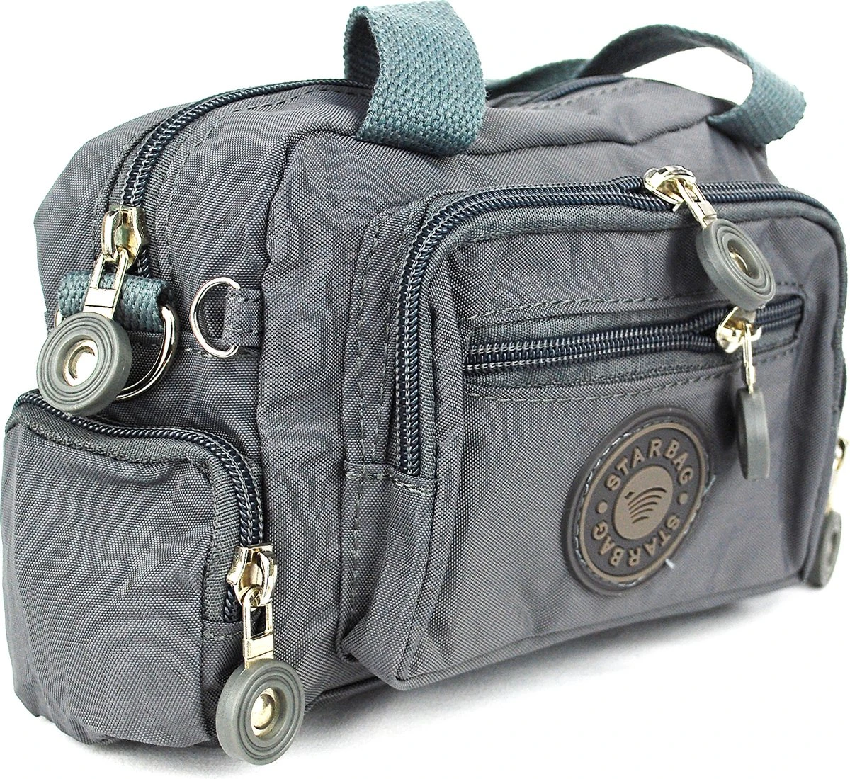 Starbag Reistas Crinkle-nylon Unisex Grijs - (014-25) - Kleine Tas - 4 Starbag Reistas Crinkle-nylon Unisex Grijs - (014-25) - Kleine Tas - - Afbeelding 2