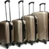 Castillo Travelerz 4 Delige ABS Kofferset - Champagne -Trolley Winkel 1200x1108 2