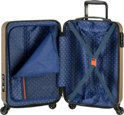 Princess Traveller PT01 - Reiskoffer - Pristine Bronze - M - 67cm -Trolley Winkel 1200x1109 1