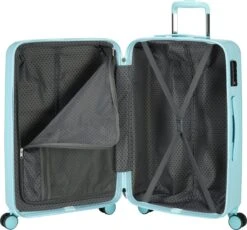 Princess Traveller Harlem - Reiskoffer - Blauw - M - 66cm 14 Princess Traveller Harlem - Reiskoffer - Blauw - M - 66cm -Trolley Winkel 1200x1115 1