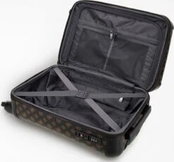 Guess Handbagage Koffer / Trolley / Reiskoffer - 50 Cm - 25 Liter - Wilder - Bruin -Trolley Winkel 1200x1122 1