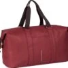New Rebels® Mart Weekender - Weekendtas - Reistas - Waterafstotend - Polyurethaan- Burgundy -Trolley Winkel 1200x1123 6