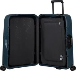 Samsonite Reiskoffer - Magnum Eco Spinner 69/25 (Medium) Midnight Blue -Trolley Winkel 1200x1130 5