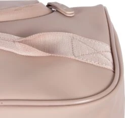New Rebels® Harper Reistas / Weekendtas Geschikt Voor Handbagage - Waterafstotend Polyutheraan - Trolley Met Wielen En Reflectiedetails - Oud Roze - 29L -Trolley Winkel 1200x1133 1