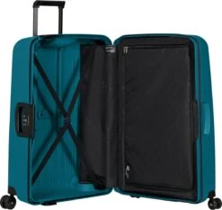 Samsonite Reiskoffer - S'Cure Spinner 75/28 - Petrol Blue 17 Samsonite Reiskoffer - S'Cure Spinner 75/28 - Petrol Blue -Trolley Winkel 1200x1133 2