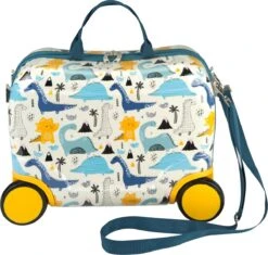 Princess Traveller Kids Collection - Ride On Trolley - Dino -Trolley Winkel 1200x1140 6