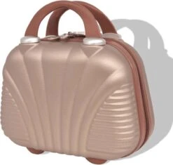 VidaXL Harde Rolkoffer Set Champagnekleurig 4-dlg -Trolley Winkel 1200x1142 1