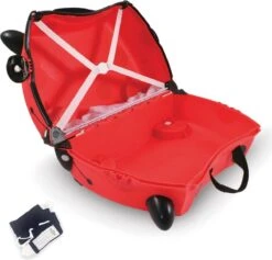 Trunki Ride-On Handbagage Koffer 46 Cm - Lieverheersbeestje Harley -Trolley Winkel 1200x1151 4