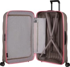 Samsonite Reiskoffer - C-Lite Spinner Uitbreidbaar (4 Wielen) 75 Cm - Pearl/Fuchsia - 2.8 Kg -Trolley Winkel 1200x1153 1