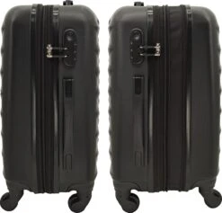 SB Travelbags Kofferset - 2 Delige 'Expandable' Koffer - Zwart - 65cm/55cm 15 SB Travelbags Kofferset - 2 Delige 'Expandable' Koffer - Zwart - 65cm/55cm -Trolley Winkel 1200x1153 2