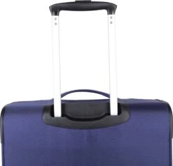Decent D-Upright Handbagage Koffer - 55 Cm - TSA Slot - Donkerblauw -Trolley Winkel 1200x1156 3