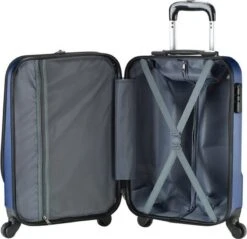 Princess Traveller Sydney - Handbagagekoffer - Laptop Vak - Blauw - S - 55cm -Trolley Winkel 1200x1160 1