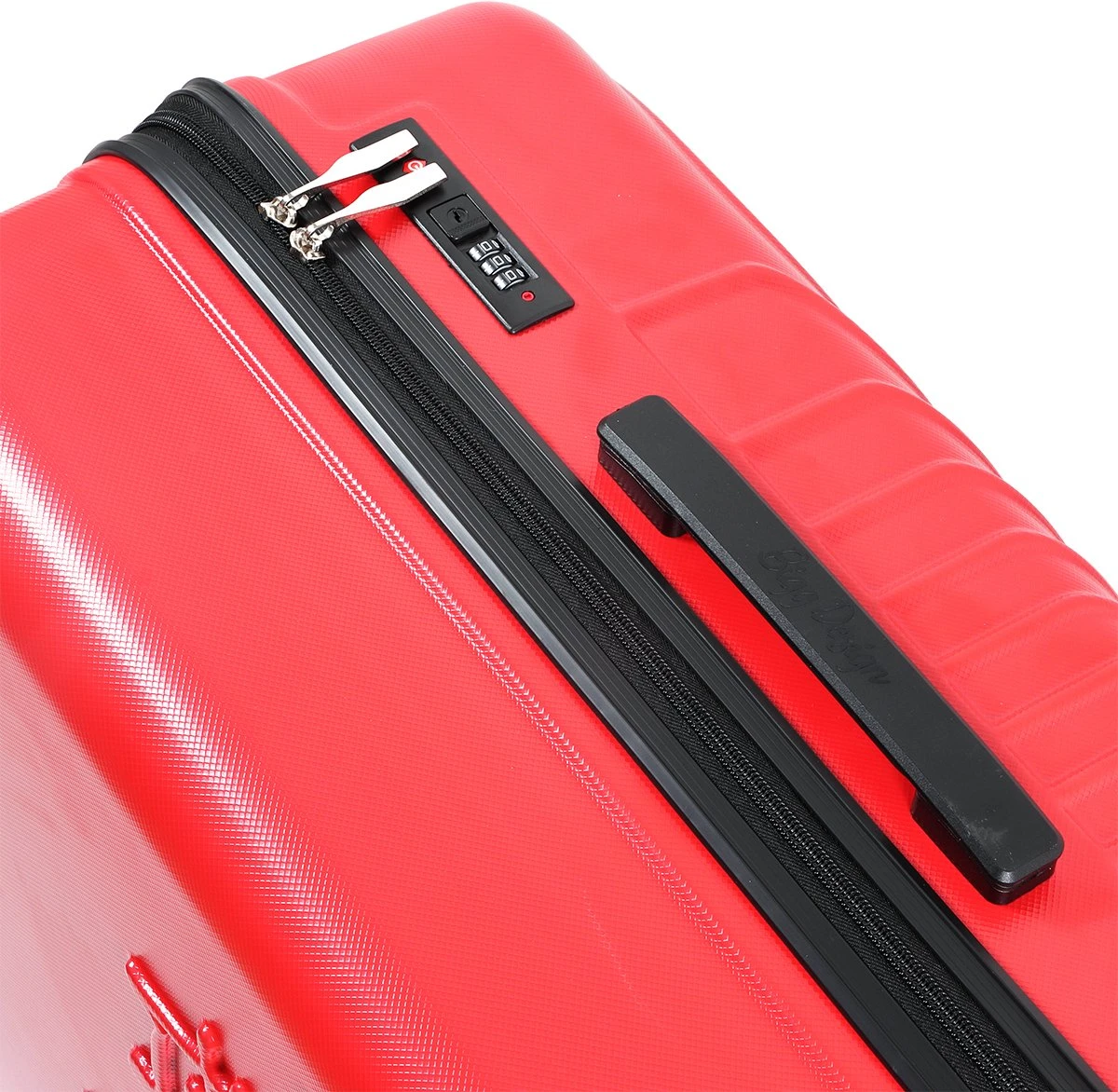 Biggdesign Cats Handbagage - Reiskoffer - Koffer - Rood 3 Biggdesign Cats Handbagage - Reiskoffer - Koffer - Rood