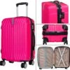 Monopol - Almeria - Reiskoffer Groot - ABS - Roze - 119 Liter! - Maat XL - 119 Liter! -Trolley Winkel 1200x1179