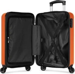 BHPPY - Dutch Orange - Handbagage (55 Cm) -Trolley Winkel 1200x1187 3