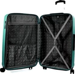 Oistr Noorvik Handbagage 4 Wheel Spinner Mint Green -Trolley Winkel 1200x1189 5