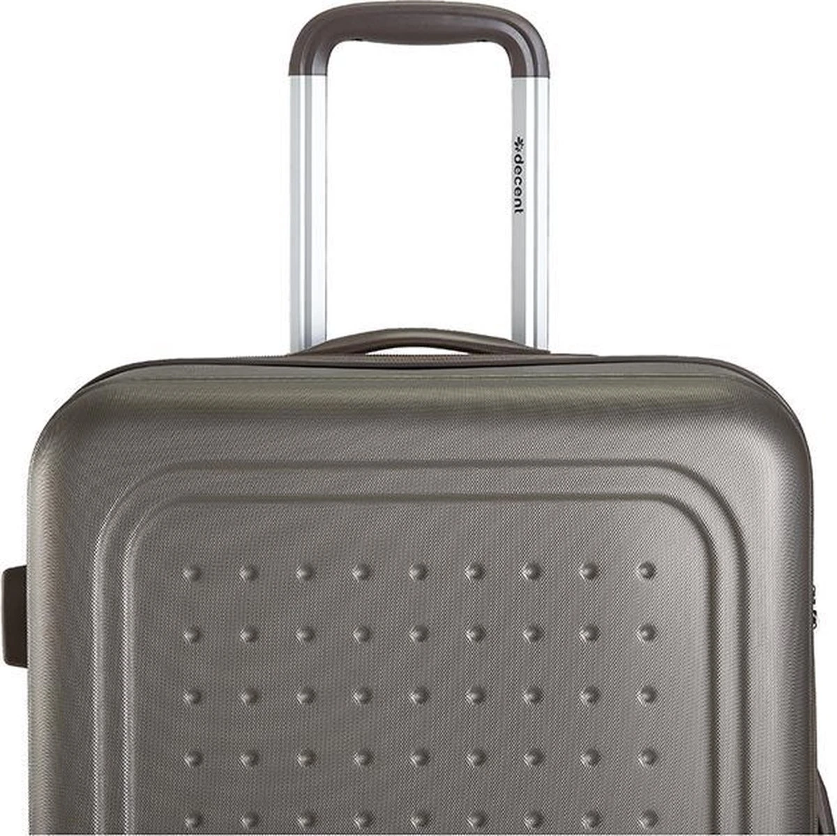 Decent Handbagage Koffer / Trolley / Reiskoffer - 42 Cm - 24 Liter - ABS - Maxi Air - Champagne 14 Decent Handbagage Koffer / Trolley / Reiskoffer - 42 Cm - 24 Liter - ABS - Maxi Air - Champagne - Afbeelding 12