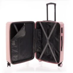 Gladiator Tropical Middelgrote Koffer Expandable - 67 Cm - 72/82 Liter - Roze -Trolley Winkel 1200x1198 2