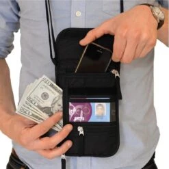 Benson Reisportemonnee/nektasje Zwart 14 X 17 Cm - Documenten Tasje Met Nekkoord - Nektas Voor Op Reis 7 Benson Reisportemonnee/nektasje Zwart 14 X 17 Cm - Documenten Tasje Met Nekkoord - Nektas Voor Op Reis -Trolley Winkel 1200x1200 1172