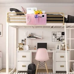 Merkloos 2 Stuks Handtas-organizer, Dames Reistas, Cosmetica-reistas Voor Dames, Reis-inzet-handtas Met Handgrepen, Ritssluiting, Voor Thuis, Op Reis (blauw + Oranje) -Trolley Winkel 1200x1200 1226