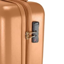 Princess Traveller Harlem - Handbaggage Koffer - Recycled PET - Camel - S (55cm) -Trolley Winkel 1200x1200 1315