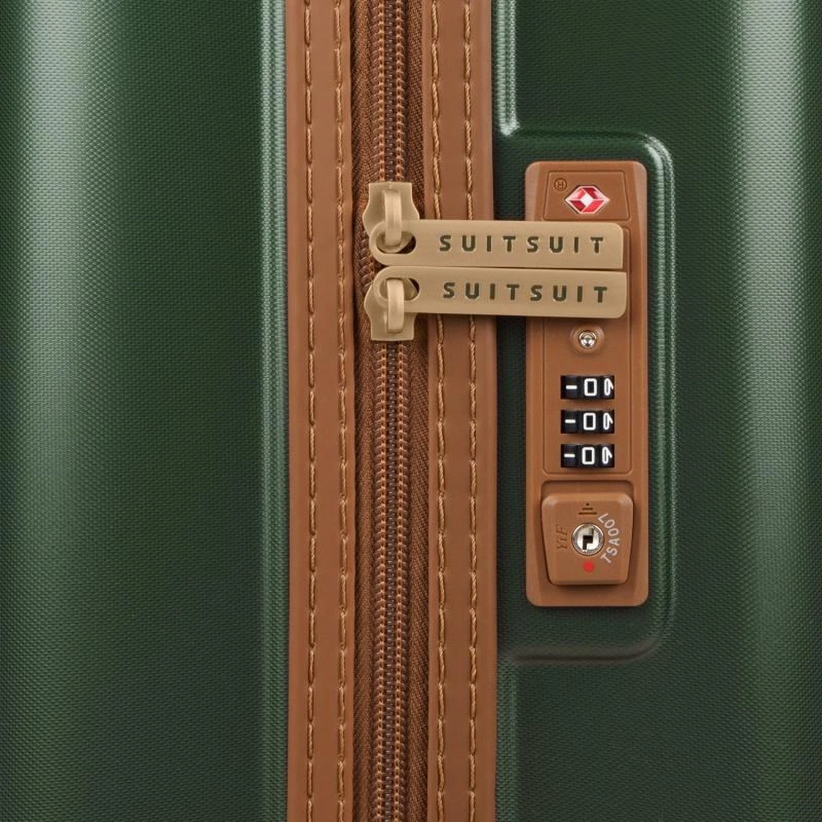 SUITSUIT - Fab Seventies Classic - Beetle Green - Reiskoffer (66 Cm) 16 SUITSUIT - Fab Seventies Classic - Beetle Green - Reiskoffer (66 Cm) - Afbeelding 14