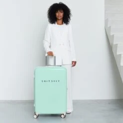 SUITSUIT - Fabulous Fifties - Luminous Mint - Reiskoffer (76 Cm) 23 SUITSUIT - Fabulous Fifties - Luminous Mint - Reiskoffer (76 Cm) -Trolley Winkel 1200x1200 1430
