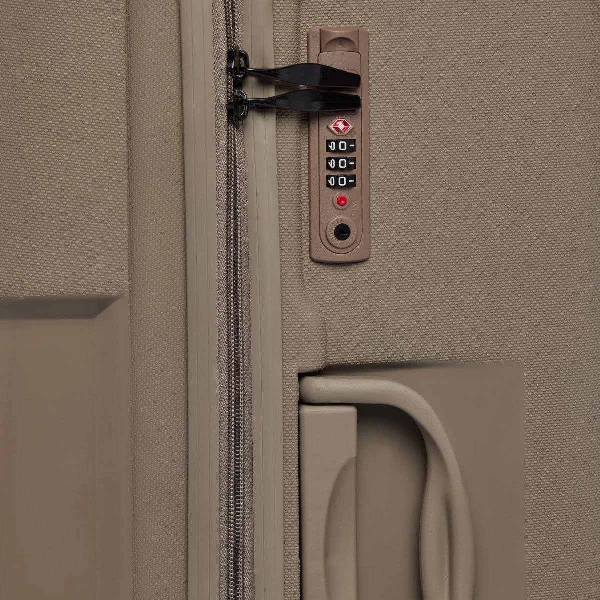 ©TROLLEYZ - Venice No.10 - Trolley - 55cm Met TSA Slot - Dubbele Wielen - 360° Spinners - 100% Polypropyleen - Handbagage Koffer In Pearl Sand 10 ©TROLLEYZ - Venice No.10 - Trolley - 55cm Met TSA Slot - Dubbele Wielen - 360° Spinners - 100% Polypropyleen - Handbagage Koffer In Pearl Sand - Afbeelding 8