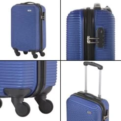 TravelZ Horizon Handbagagekoffer - 54cm Handbagage Trolley Met Gevoerde Binnenkant - Blauw -Trolley Winkel 1200x1200 1474