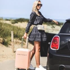 SUITSUIT - Fabulous Fifties - Papaya Peach - Handbagage (55 Cm) -Trolley Winkel 1200x1200 1535