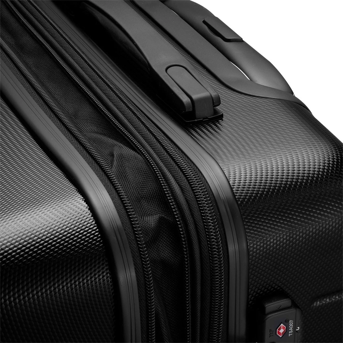 Swiss Alpine 2.0 - Reiskoffer - 67 Cm - 4 Wielen - Zwart 8 Swiss Alpine 2.0 - Reiskoffer - 67 Cm - 4 Wielen - Zwart - Afbeelding 6