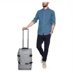 Eastpak TRANVERZ S Reiskoffer, Handbagage (51 X 32.5 X 23 Cm) - Sunday Grey -Trolley Winkel 1200x1200 1656