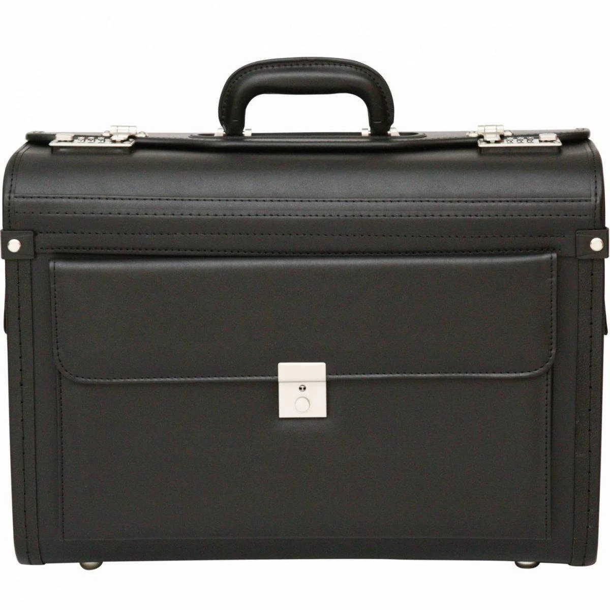 Tassia Pilotenkoffer - Handbagage - Dokterstas - Zwart (PL1620) 4 Tassia Pilotenkoffer - Handbagage - Dokterstas - Zwart (PL1620) - Afbeelding 2