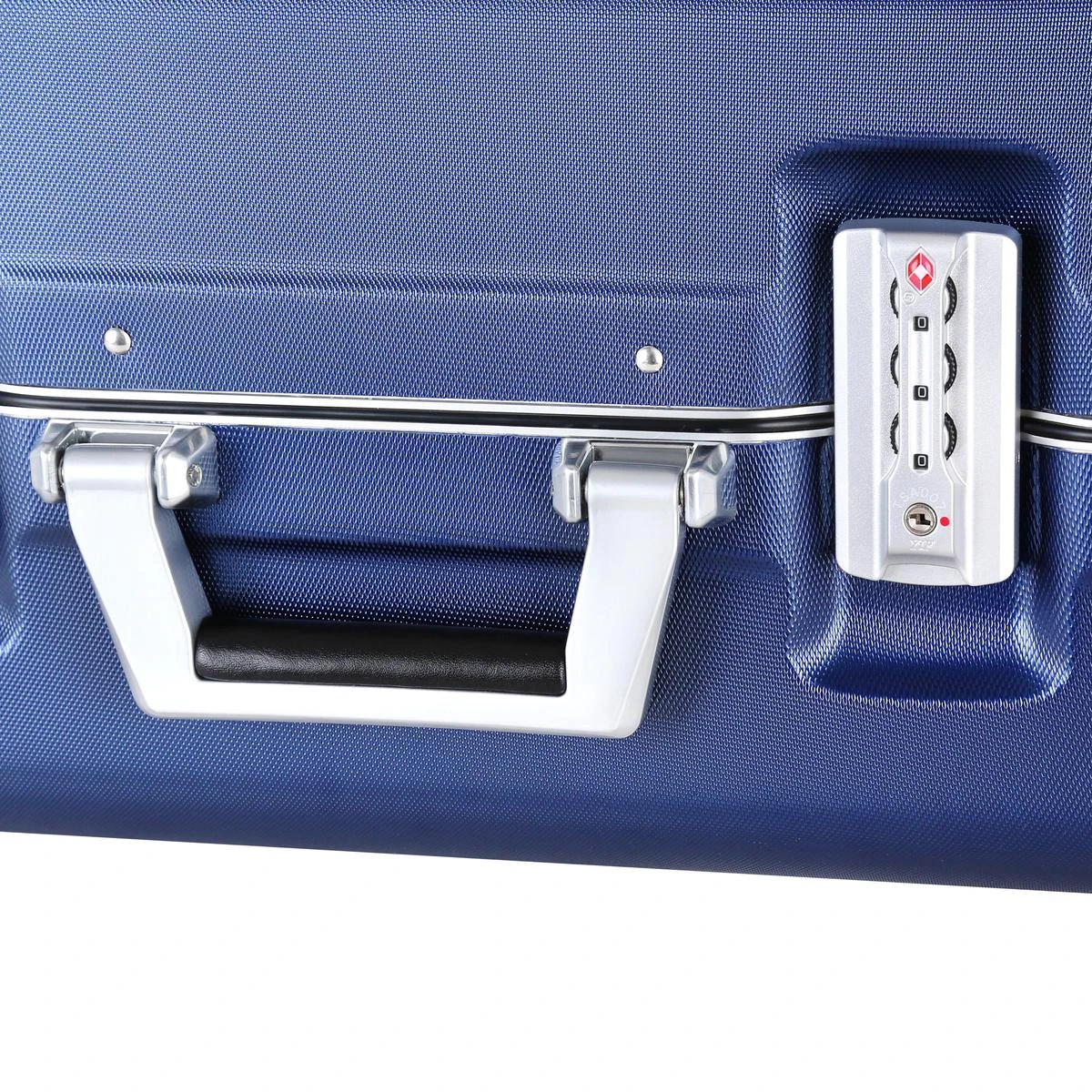 Swissmobility Elite Handbagagekoffer - 55cm Luxe Handbagage Met Dubbele TSA-kliksloten - Blauw 12 Swissmobility Elite Handbagagekoffer - 55cm Luxe Handbagage Met Dubbele TSA-kliksloten - Blauw - Afbeelding 10