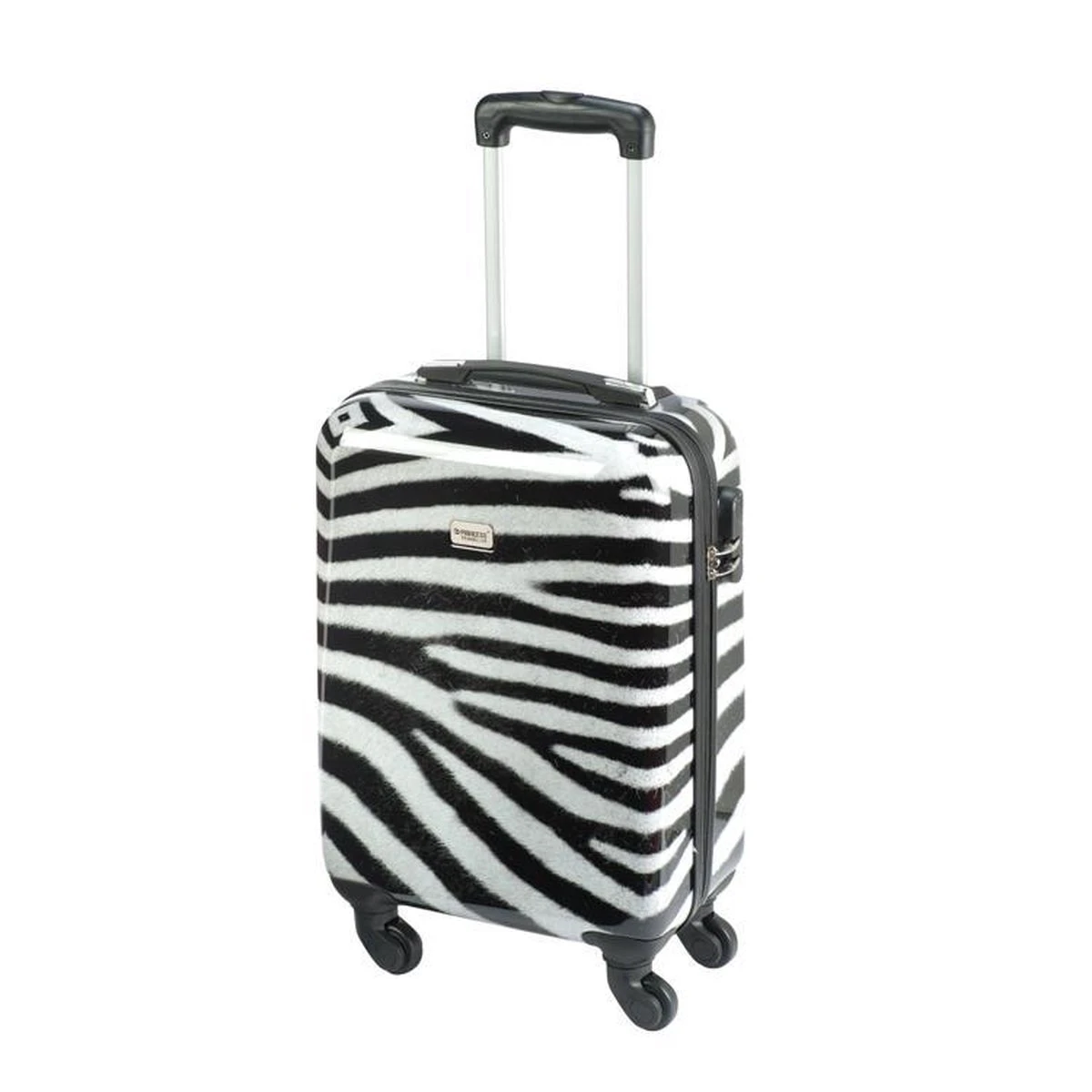 Princess Traveller Animal Print - Handbagagekoffer - Zebra - Small - 55cm 8 Princess Traveller Animal Print - Handbagagekoffer - Zebra - Small - 55cm - Afbeelding 6