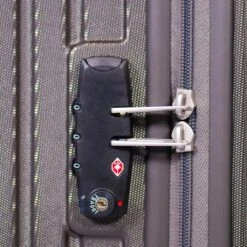 ©TROLLEYZ - Florence No.7 - Trolley - 55cm Met TSA Slot - Dubbele Wielen - 360° Spinners - 100% ABS - Handbagage Koffer In Cloudy Grey -Trolley Winkel 1200x1200 1866