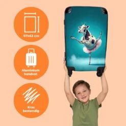 NoBoringSuitcases.com® Koffer Groot - Koe - Ballet - Portret - Blauw - Dieren - Trolley Koffer Met TSA-slot - Met Wielen - 90 Liter - Reiskoffer - 66 Cm 12 NoBoringSuitcases.com® Koffer Groot - Koe - Ballet - Portret - Blauw - Dieren - Trolley Koffer Met TSA-slot - Met Wielen - 90 Liter - Reiskoffer - 66 Cm -Trolley Winkel 1200x1200 204